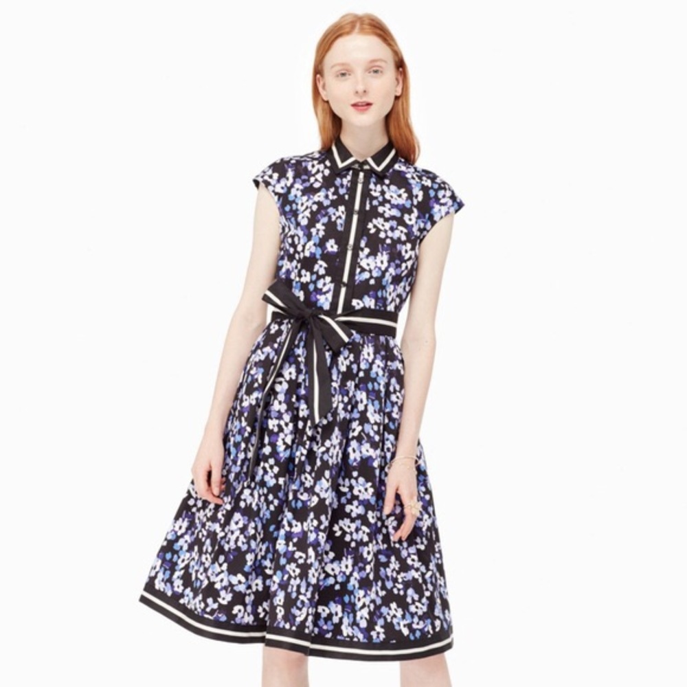Kate Spade Hydrangea Shirt Dress